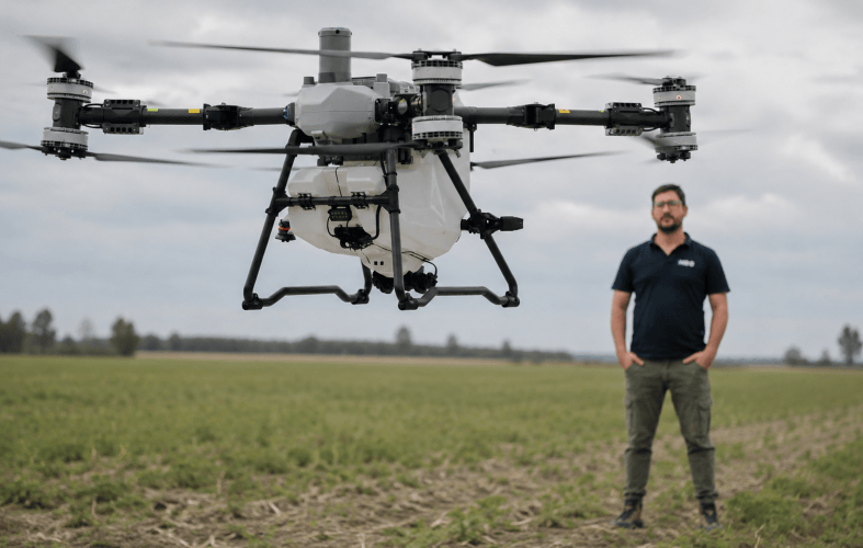 Los drones ya vuelan y anticipan  una nueva revoluci�n en el campo